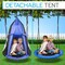Serenelife Children's Tree Swing Tent - Indoor/Outdoor Hanging Rope Swing Hangout Kit Blue SLSWNG350BL - alternate 3